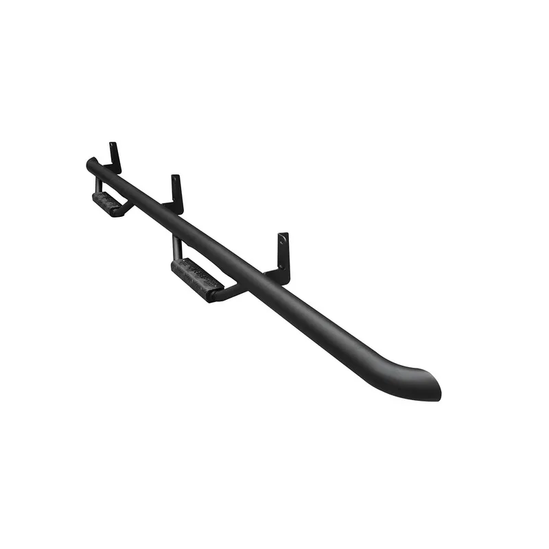 RBP-216B-RX7 – RBP Nerf Bar - Truck Wheel To Wheel, With Drop Down Steps Without Bed Step 3 Inch Round Bent Powder Co...